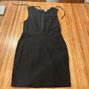 Tobi Deep V Little Black Dress Size Large